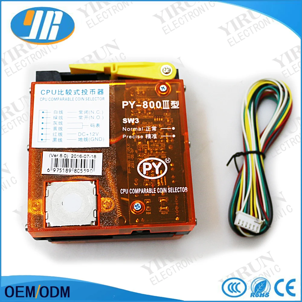 Высокое качество сопоставимая вставка для ЦП переходник монет/селектор монет