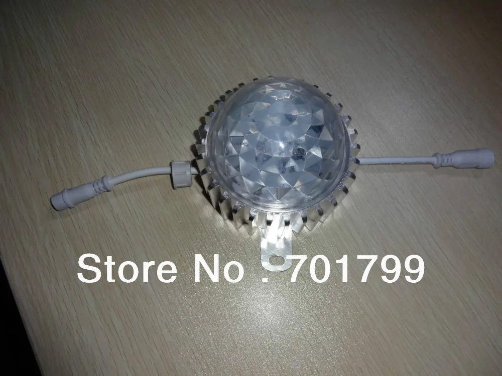 Модуль пикселей WS2811 диаметром 130 мм DC24V 2 88 Вт IP68 С алмазной крышкой из