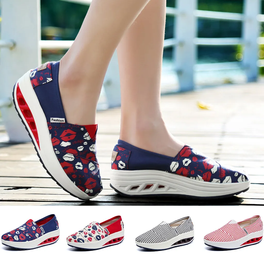 Новые женские модные повседневные спортивные кроссовки для бега Тканевая обувь