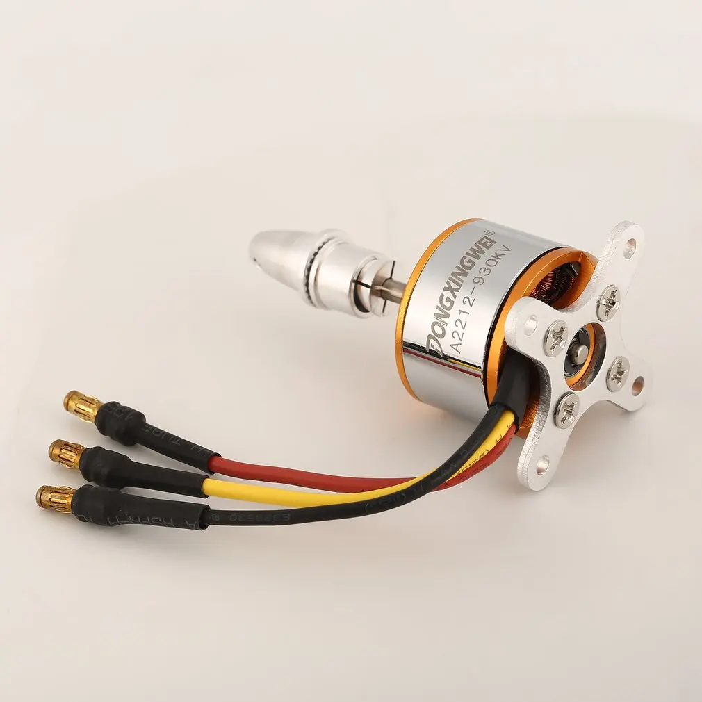 DXW A2212 2212 930KV 2-4S 3,17 мм бесщеточный двигатель для RC FPV с фиксированным крылом Дрон самолет 1060 пропеллер