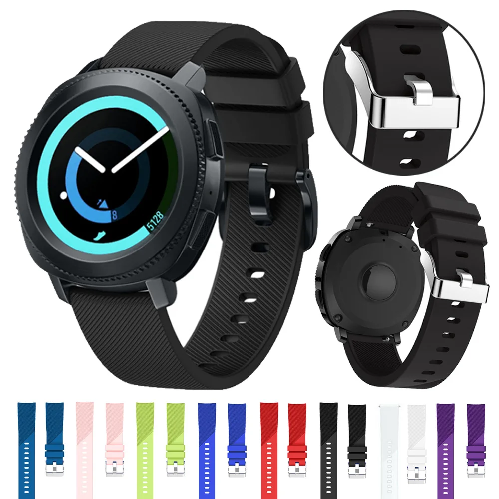 Amazfit bip ремешок для Samsung Galaxy watch active / 42 мм Gear Sport S2 band 20 часов correa pulseira браслет |