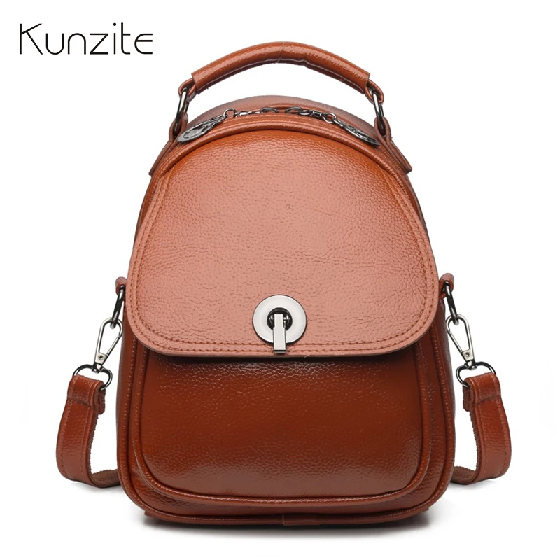 2019 Новое поступление женский рюкзак из мягкой кожи многофункциональные