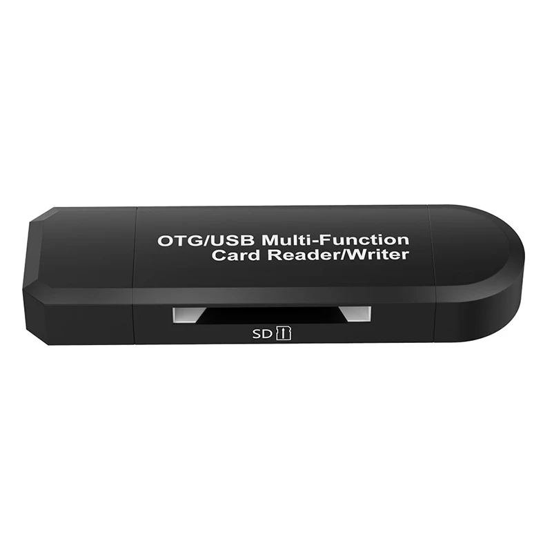 USB 2,0 OTG Micro SD/SDXC TF 3 в 1 Кардридер высокоскоростной Универсальный TF/SD для Android Компьютерный удлинитель-переходник адаптер