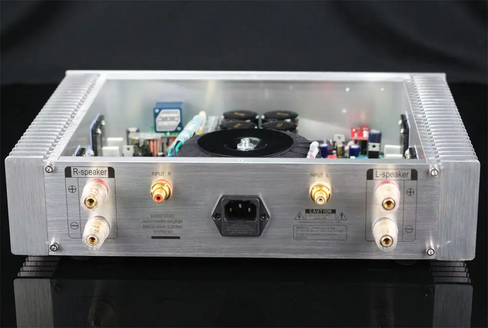

ZEROZONE Finished Hifi Stereo Power amplifier base on Accuphase XE350 AMP 80W+80W L6-35