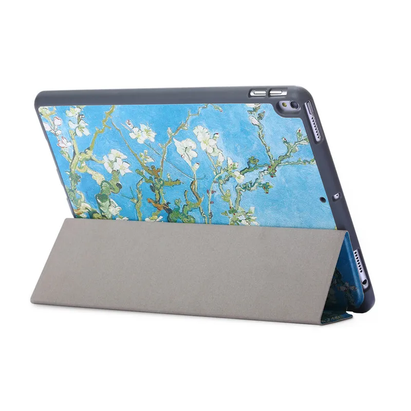 Для iPad Air 3rd Generation 10 5 чехол смарт трифолд подставка мягкая задняя крышка для 3 2019/Pro