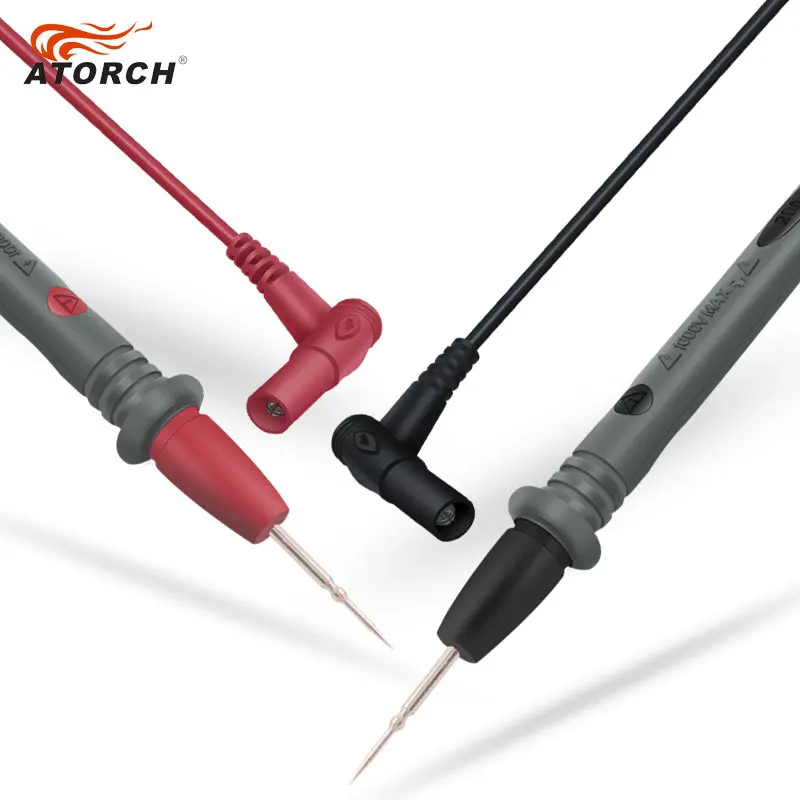 ATORCH Тестовые провода 1000V 20A Цифровой мультиметр ручка медные иглы тестовый провод зонд удлинитель Кабель