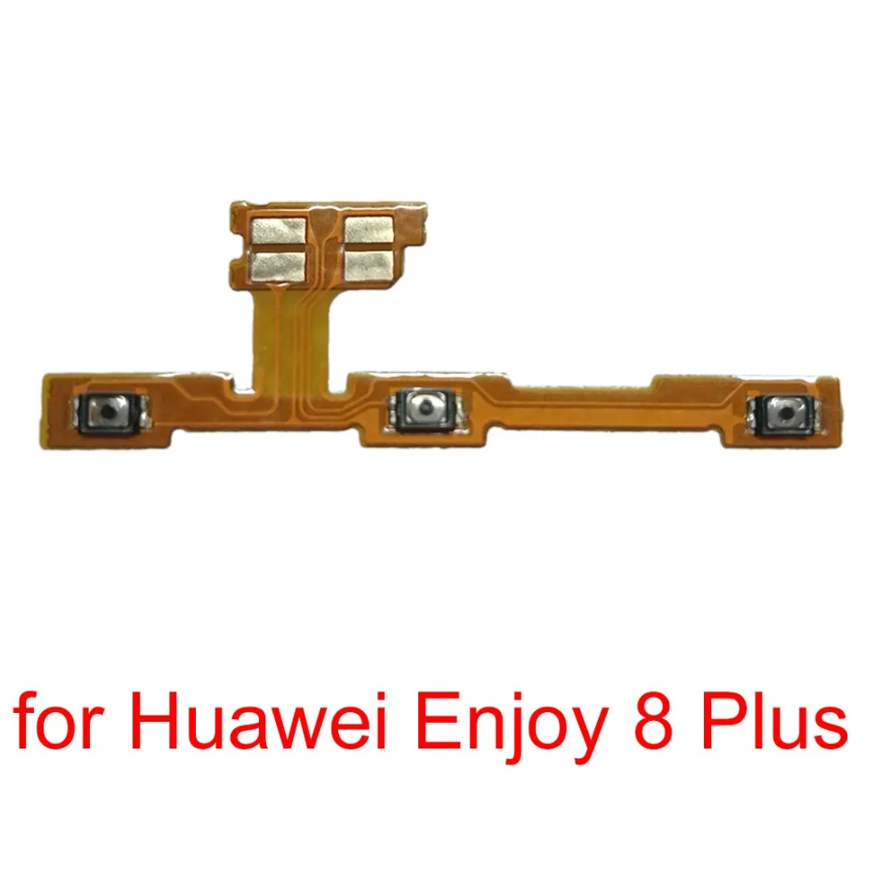 Новинка для Huawei Enjoy 8 Plus Кнопка питания и громкости шлейф ремонта Шлейфы | Отзывы и видеообзор