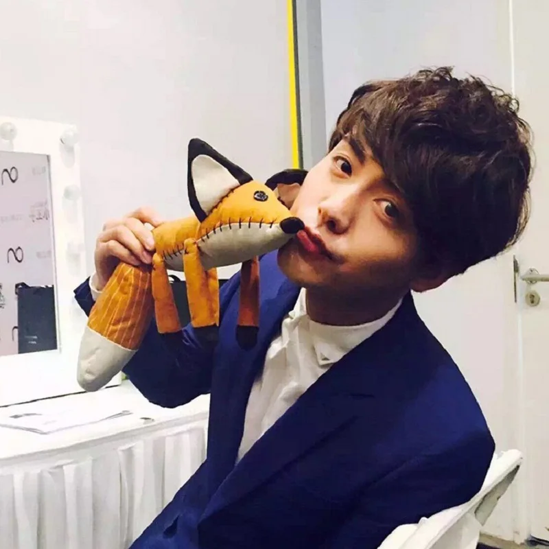 Лисица из фильма Маленький принц 54 см Плюшевая Кукла Мягкие игрушки обучающая