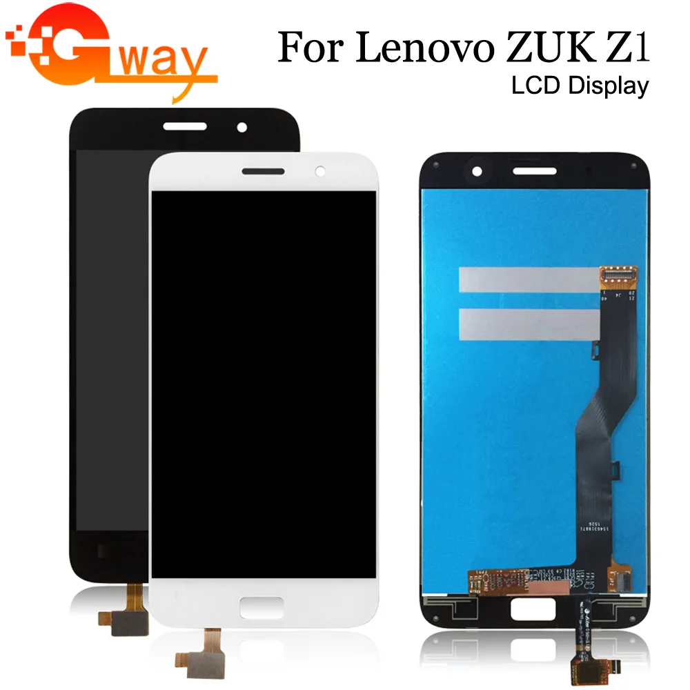 Для Lenovo ZUK Z1 ЖК-дисплей и сенсорный экран в сборе 5 дюймов идеальная ремонтная
