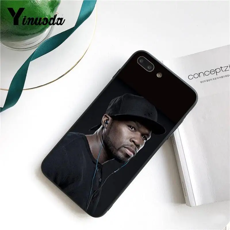 Yinuoda для iPhone 7 6 X Чехол 50 Cent Топ Дизайн чехол для телефона для iPhone 7 6X8 6s Plus 5 5S SE XR XS XSMAX чехол - Цвет: 8