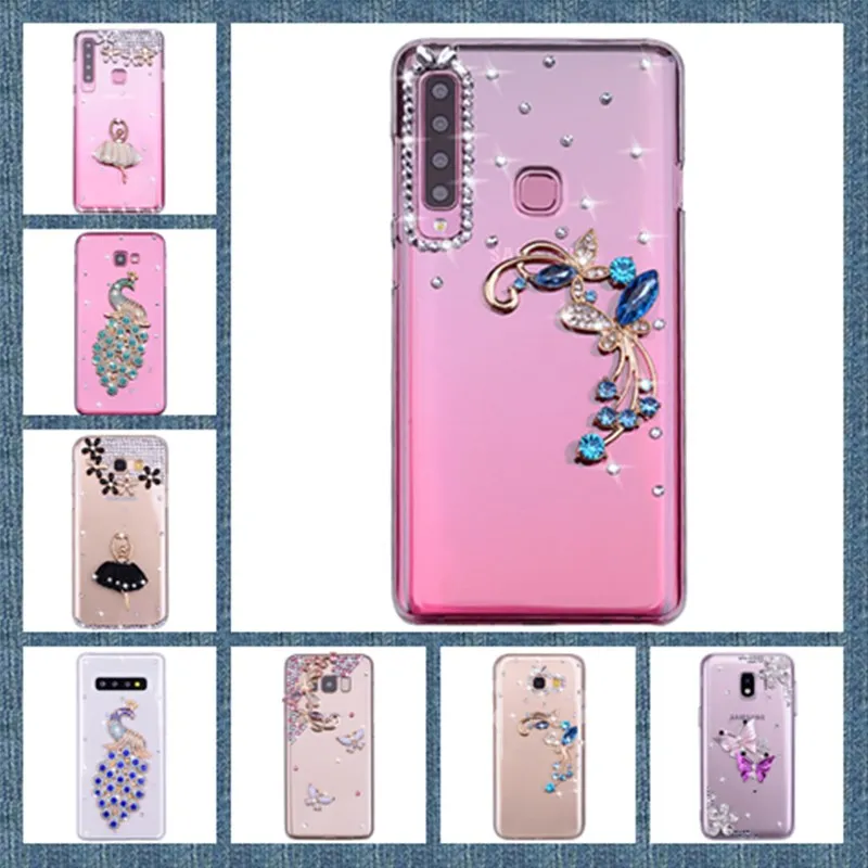Роскошный чехол для телефона Samsung Galaxy Note 9 A50 A30 A6 Plus 2018 A8 S10E S10 S9 S8 S7 Edge A5 A3 A7 J7 J5 J3 2017