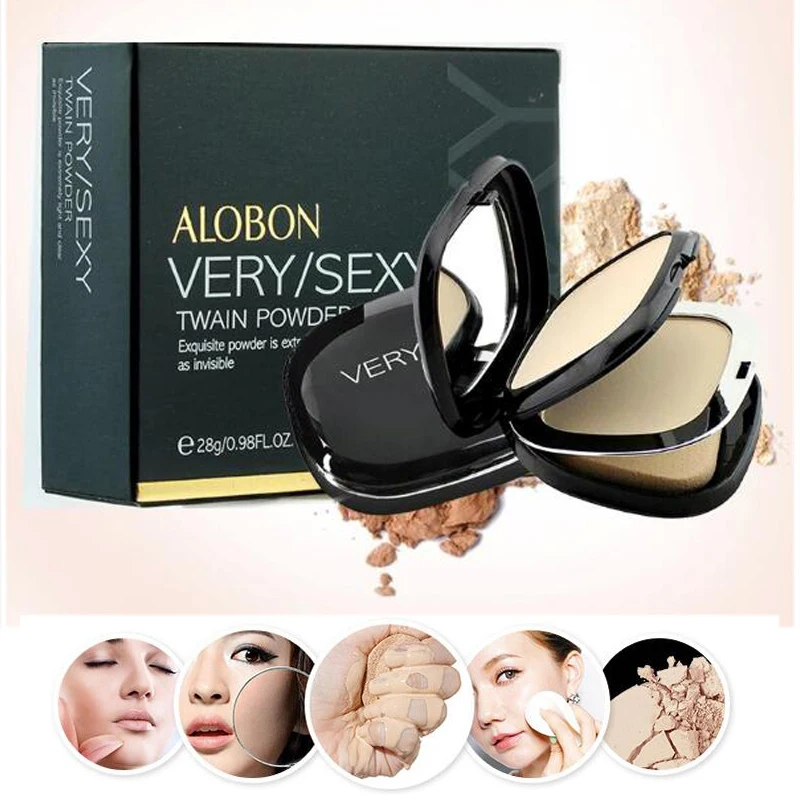 3 цвета пудра для лица с эффектом фиксации Палетка основа основы макияж