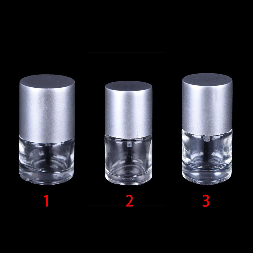 5/8/10ml Clear Glass Empty Nail Polish Bottle Container With A Lid Brush For DIY Nails | Красота и здоровье