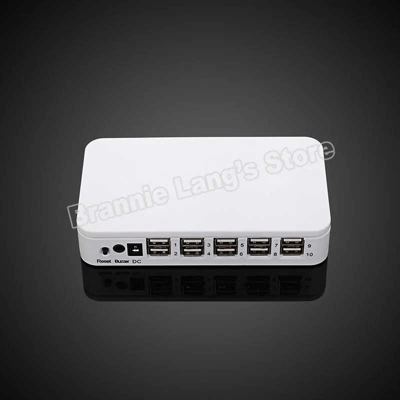 Датчики защиты мобильных телефонов сигнализация с 10 портами система от кражи для