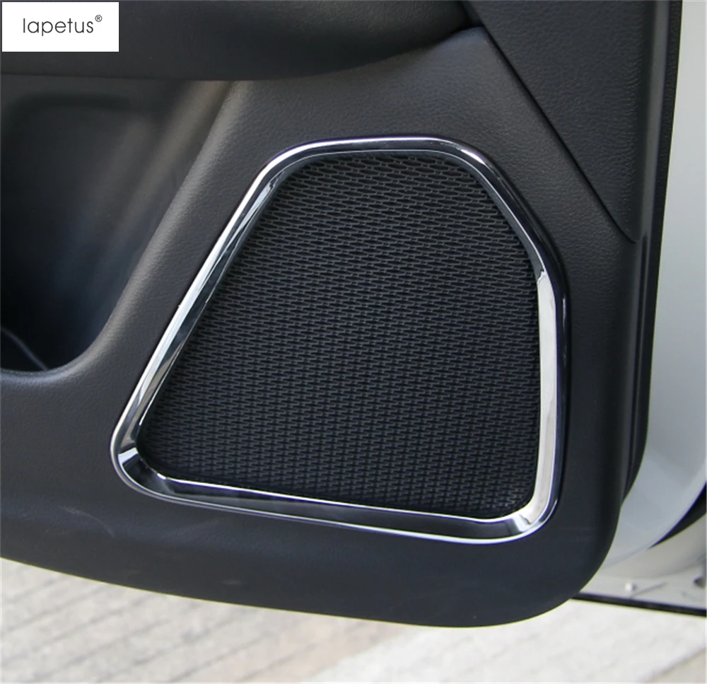 Lapetus аксессуары подходят для Jeep Compass Красочные Внутренняя двери автомобиля аудио Динамик литья крышка комплект отделкой 4 шт./компл