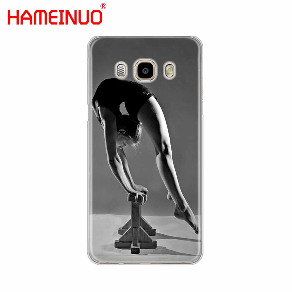 HAMEINUO гимнастический силуэт чехол для телефона Samsung Galaxy J1 J2 J3 J5 J7 MINI ACE 2016 2015