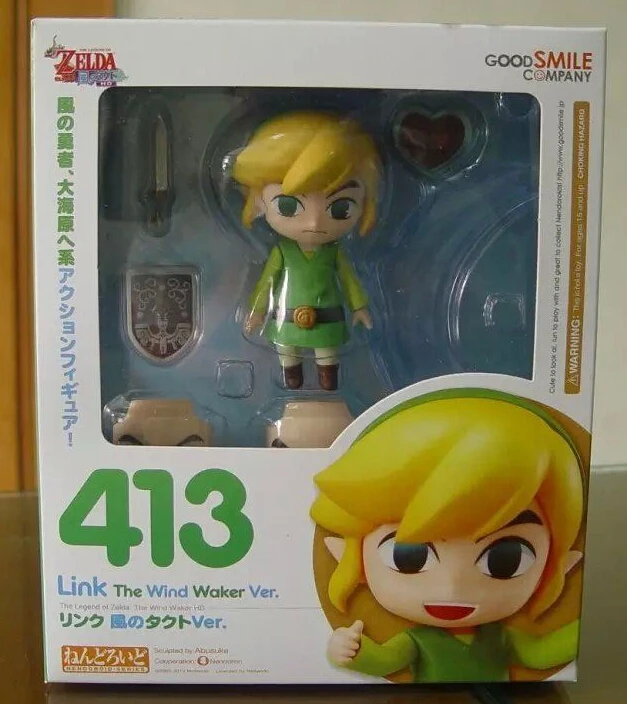 Legend Link Nendoroid игра Zelda ПВХ фигурка 10 см Zelda Link Коллекционная модель игрушки для детей куклы Brinquedos Juguetes