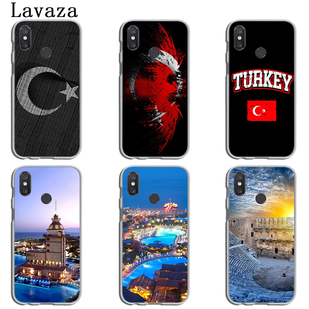 Чехол для телефона Lavaza Flag of Turkey Стамбул Анталья Xiaomi MI 10 9 9T CC9 CC9E A3 Pro 8 SE A2 Lite A1 6 pocophone
