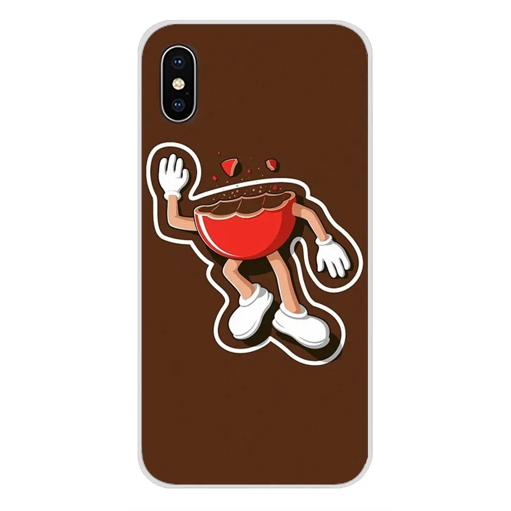 Мультфильм M &amp M's Chocolate Nutella Bottle Прекрасный чехол из ТПУ для Apple iPhone X XR XS MAX 4 4S 5 5S 5C