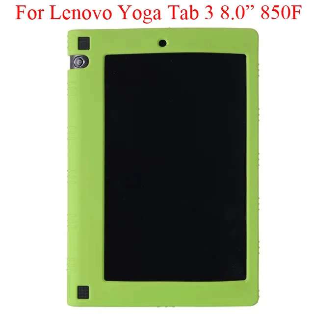 Силиконовый чехол для Lenovo Yoga Tab 3 8 защитный Tab3 0 850f Tablet 8|Чехлы планшетов и