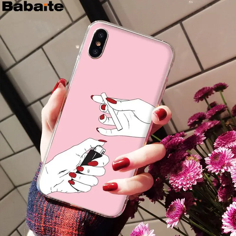 Babaite лучший друг в продаже! Роскошный классный чехол для телефона Apple iPhone 8 7 6 6S Plus X XS max 5 5S SE XR