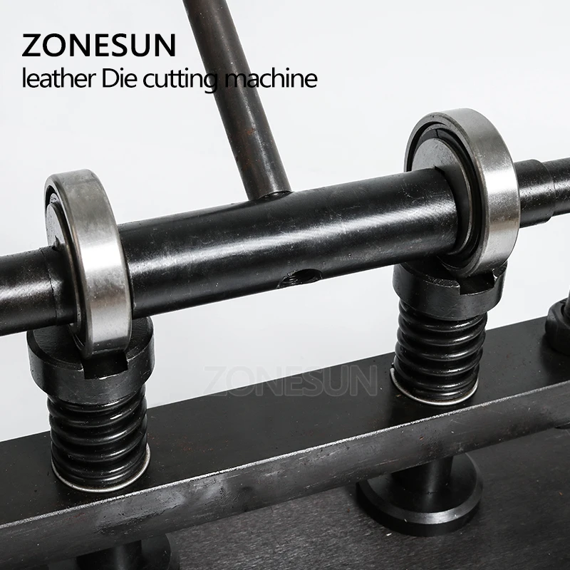 ZONESUN 3616 см двухколесная ручная машина для резки кожи сумок фотобумаги ПВХ/ЭВА