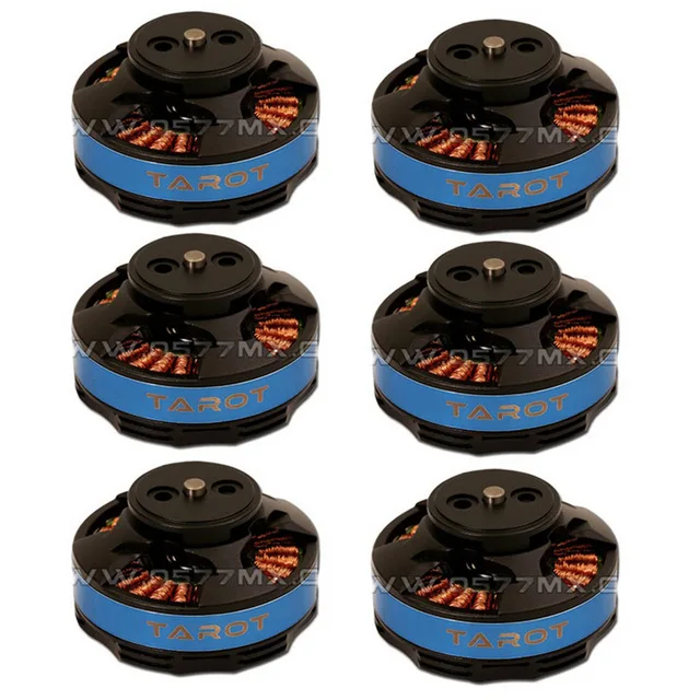 Tarot 4006 620KV многоосевой бесщеточный двигатель TL68P02 для 30A бесщеточный ESC многоосевой коптеры мультикоптеры DIY RC Самолет Дрон - Цвет: 6pcs