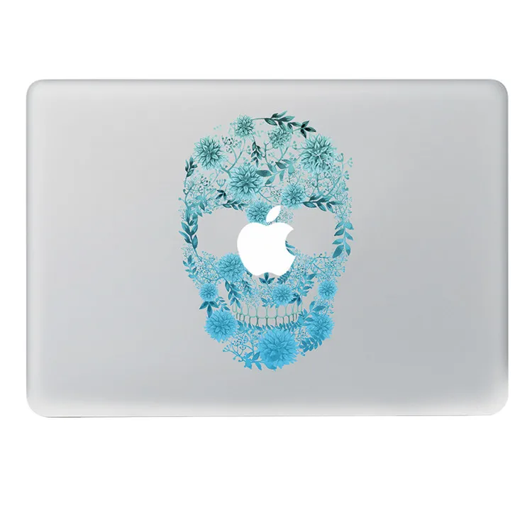 Виниловая наклейка для ноутбука стикер сделай сам Macbook Pro Air 11 13 15 дюймов голубая
