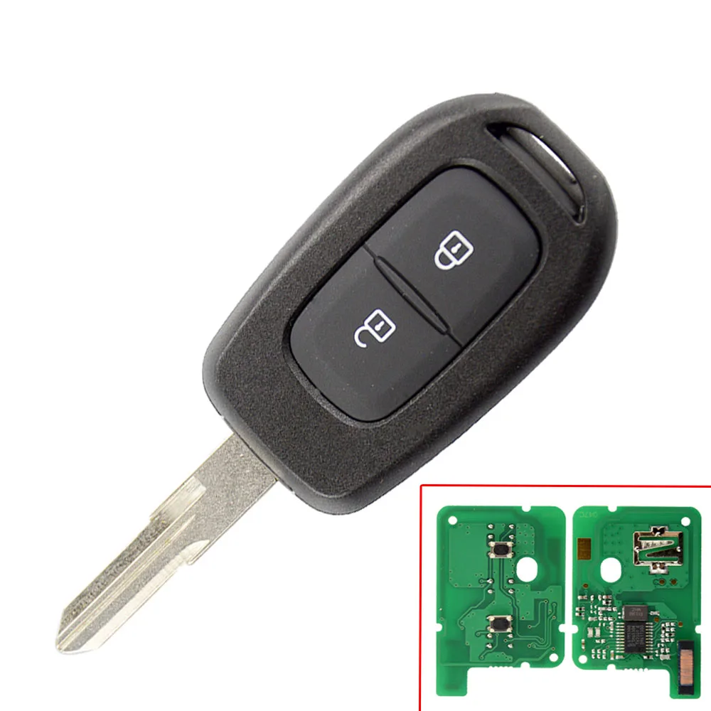 Новый дистанционный ключ с 2 кнопками 433 МГц чипом 4A PCF7961M для Renault Sandero Dacia