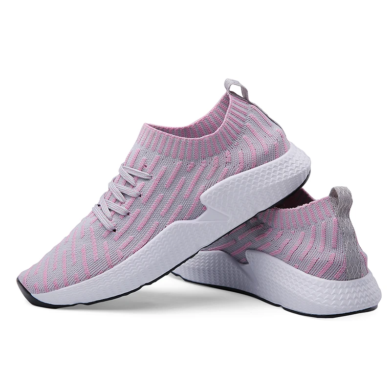 Weweya Новые Unisex кроссовки для Для женщин мужчин носок легкие дышащие спортивные