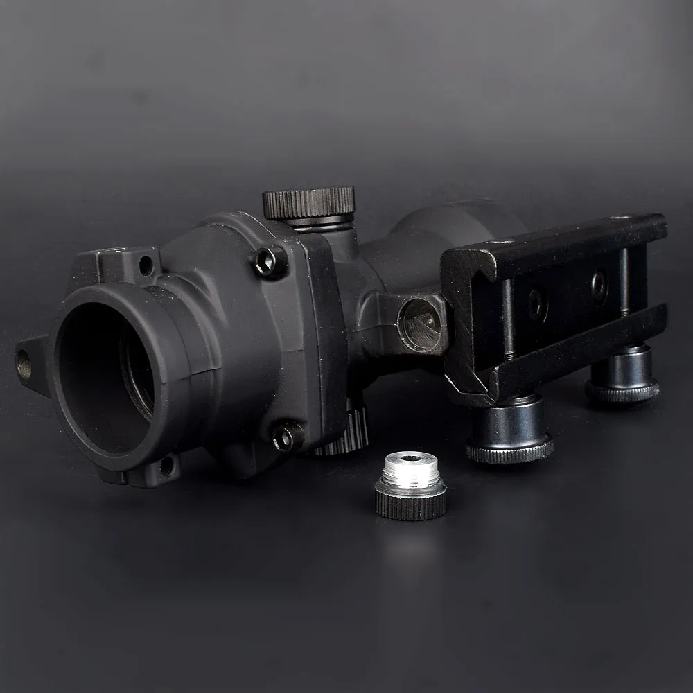 ACOG 1X32 красный точечный прицел Оптический Прицел ACOG красный точечный прицел охотничьи прицелы с 20 мм Рельсом для страйкбола пистолет
