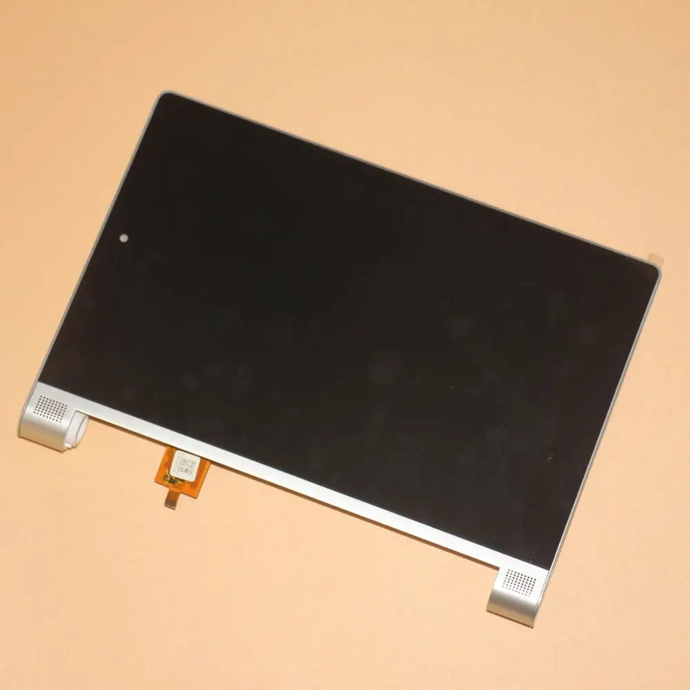 Silver Для lenovo Yoga Tablet 2 830 851 851F сенсорный экран дигитайзер сенсор стекло ЖК-дисплей в сборе с рамкой черный - Цвет: Silver