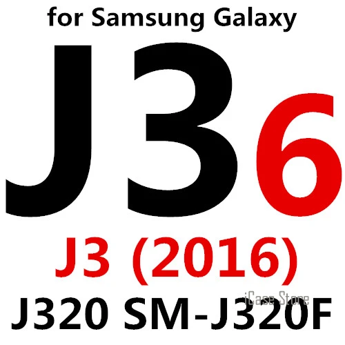 J3 J320 9H премиум-класса из закаленного Стекло Экран протектор для samsung Galaxy S3 S4 S5 S6 A3 A5 J3 J5 J7 Grand Prime J2 Prime G532F - Цвет: J3 J320