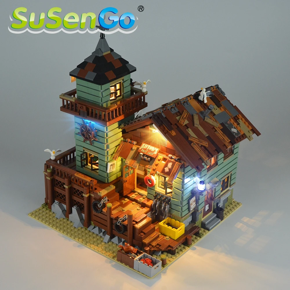 SenSuGo светодиодный светильник комплект для 21310|building blocks set|block setled block |