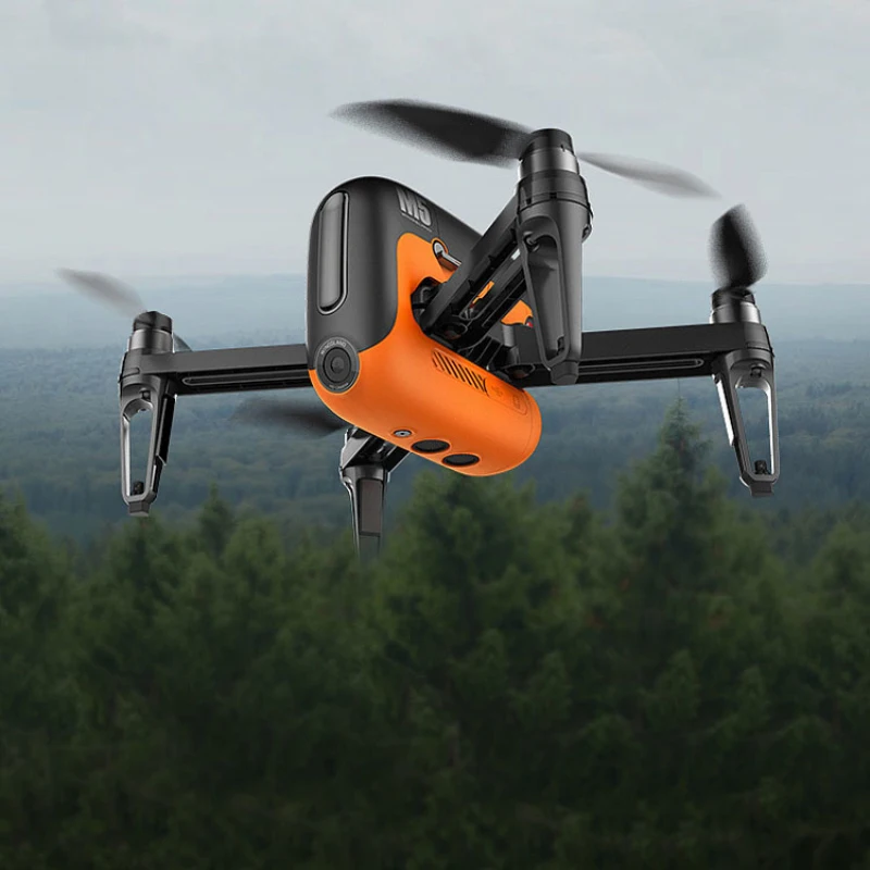 Профессиональный Wi-Fi FPV Дрон M5 Wi-Fi FPV Selfie Smart Drone Управление приложениями с помощью параметров 720P HD Камера оптического потока gps RC Квадрокоптер подарки