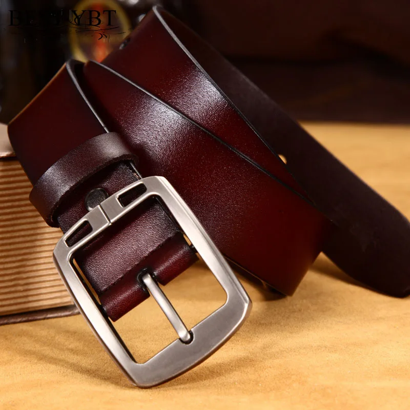 

Best YBT Men Belt Imitation leather Alloy Pin buckle Belt Fashion Casual Personality High Quality Hot Selling New Arrive Belt