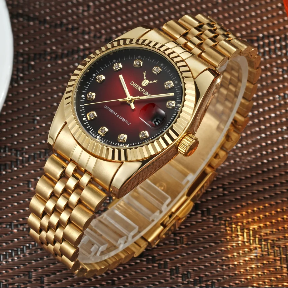 14 Новые часы Женская мода роскошные часы Reloj Mujer Нержавеющая сталь качество Алмазный женские кварцевые часы Для женщин Стразы Часы - Цвет: 14