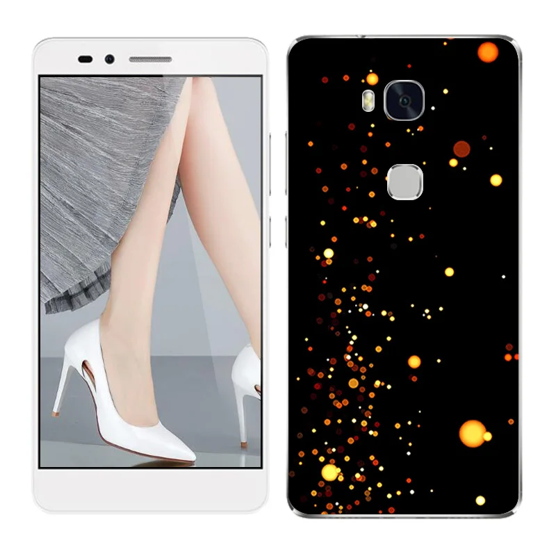 Чехол для Huawei Honor 5x ТПУ Мягкий Силиконовый Модный чехол с рисунком Honor5X Защитные
