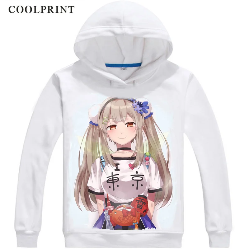 Худи с капюшоном Elf no Elu Noel виртуальный ютуберь Vtuber искусственный интеллект худи