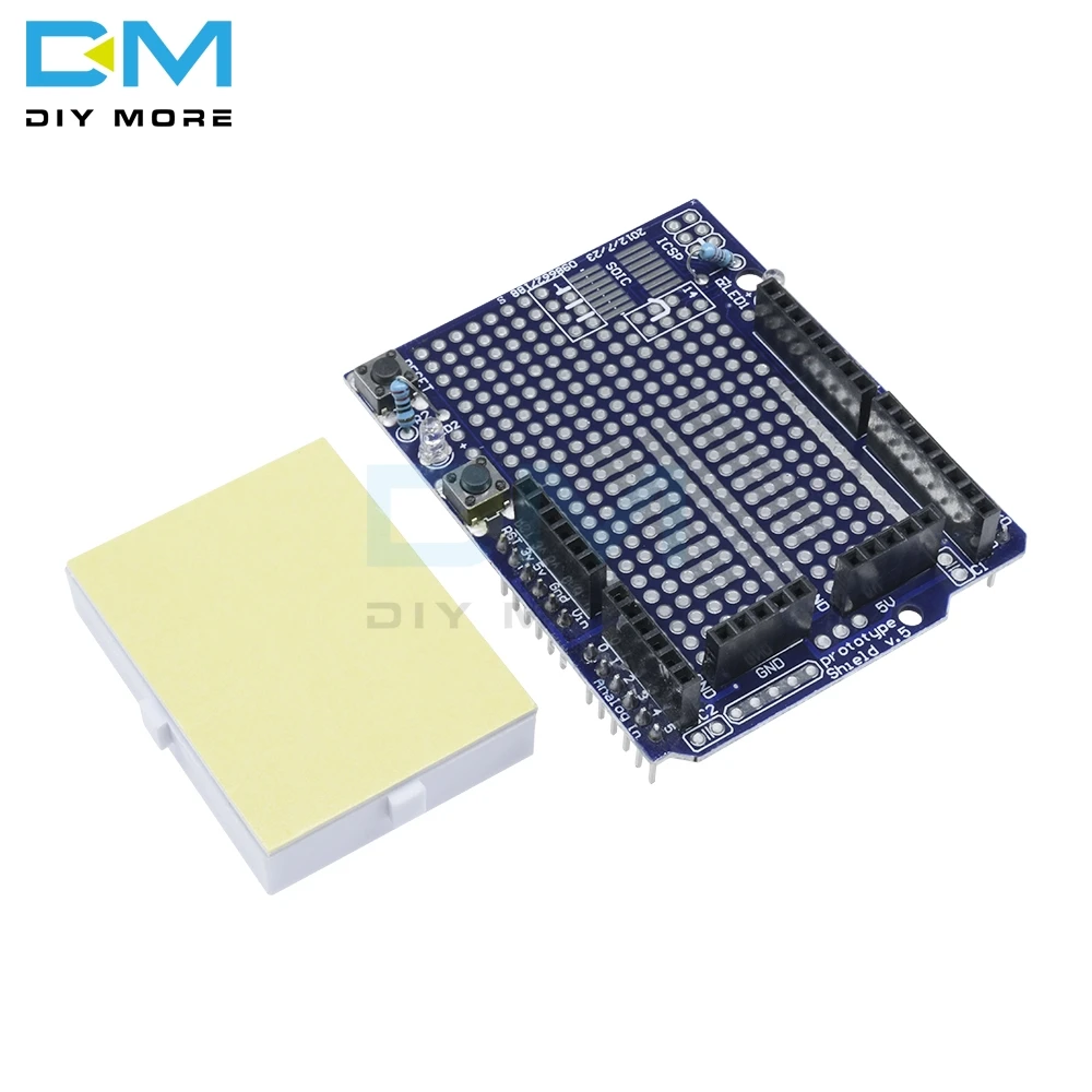 SYB 170 Proto Shield плата расширения мини макетная без пайки ATMEGA328P MEGA328 для Arduino UNO R3