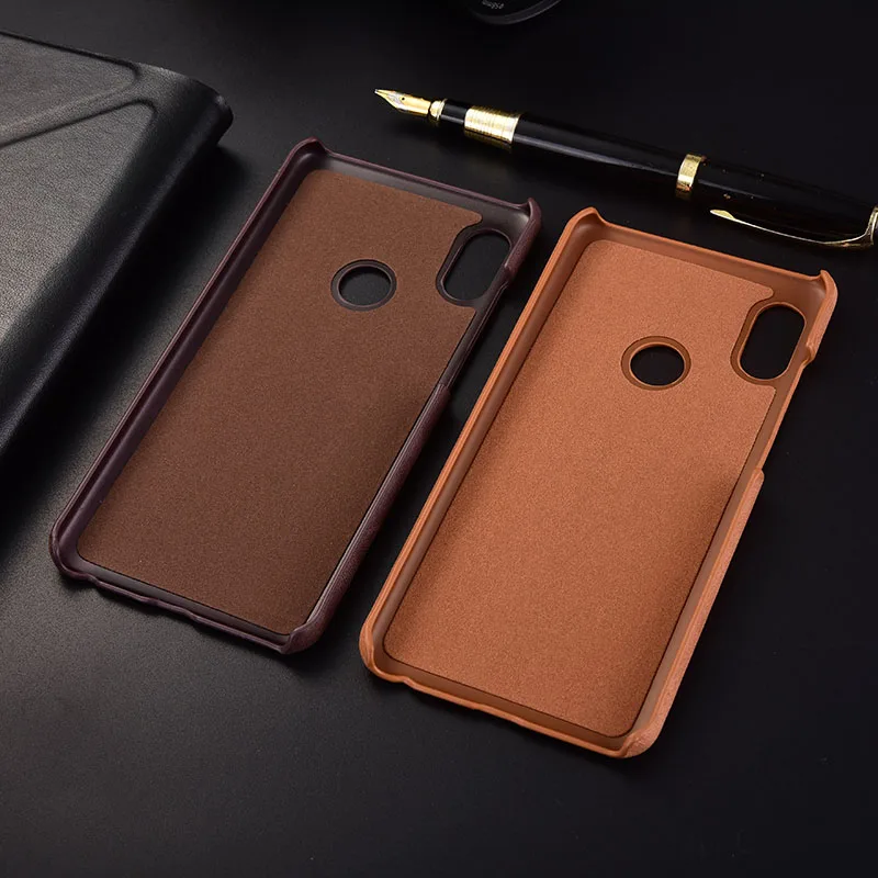 KEZiHOME для Xiaomi Redmi note 5 чехол матовый из натуральной кожи жесткий