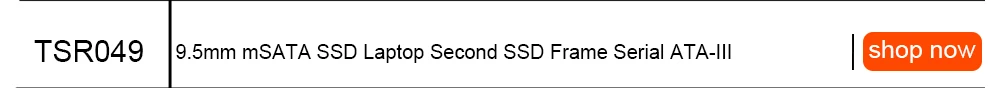 TISHRIC SATA 3,0 9,5 мм Caddy Корпус для MSATA 2nd HDD SSD жесткий диск адаптер для ноутбука DVD-ROM Алюминиевый Оптический отсек чехол