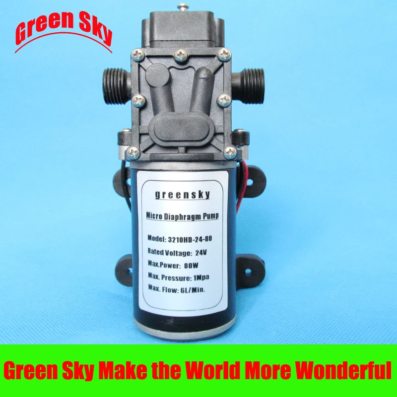 

6L/Min 24V DC 80W return valve type pump diaphragm
