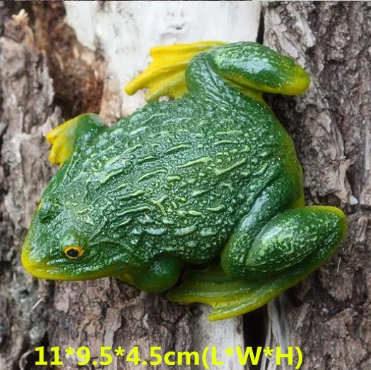 Frog-1pc 1 шт. украшения для домашнего сада на открытом воздухе Смола лягушка семья фигурка животного Добро пожаловать искусство дворовое украшение - Цвет: Frog-1pc