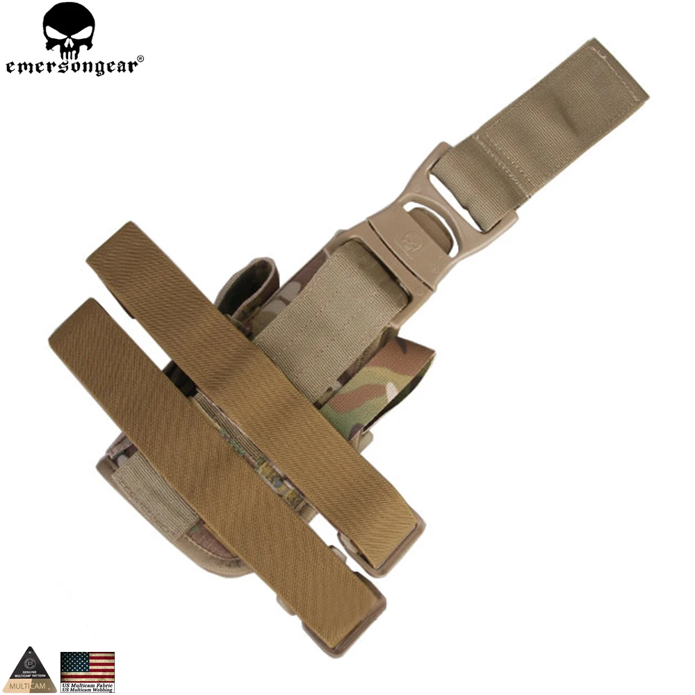 EMERSONGEAR ножная кобура Торнадо Универсальный Тактический Бедро чехол NATO стиль EMERSON правая рука Левая рука пистолет держатель EM6201
