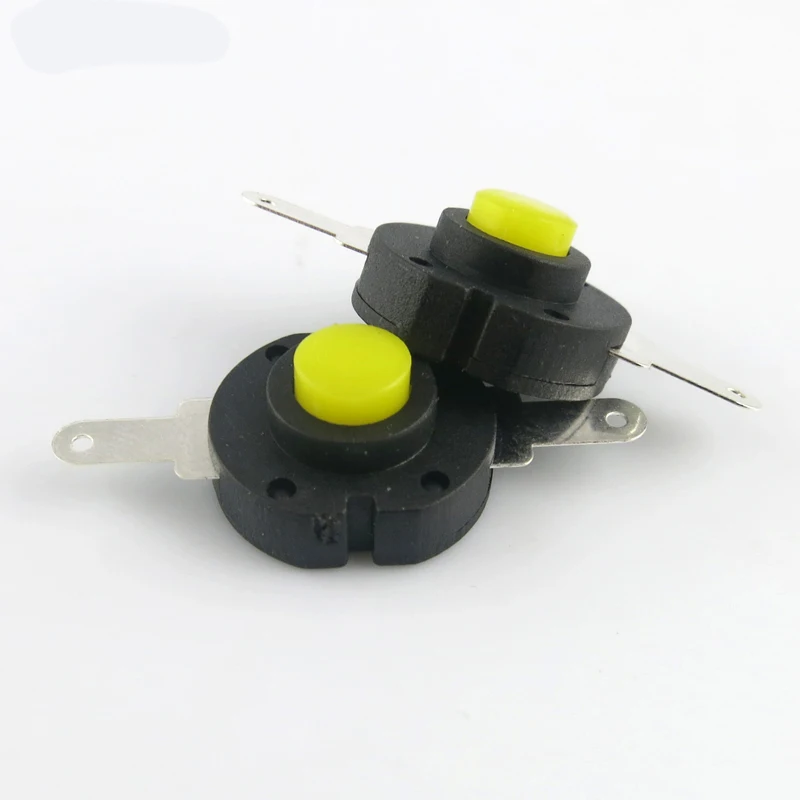20pcs Self-locking Round Twisted Switch DC 12V 0.5A Button Switches Micro Mini Power On-Off for RC Model DIY Electric | Игрушки и хобби