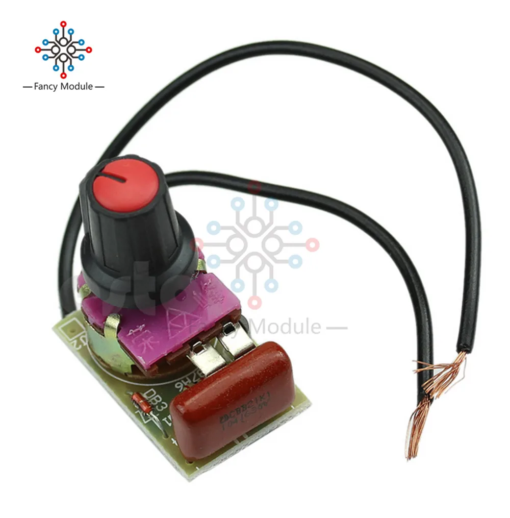 

Dimmer Module 100W Switch Speed Regulation Module DIY Kit For Arduino