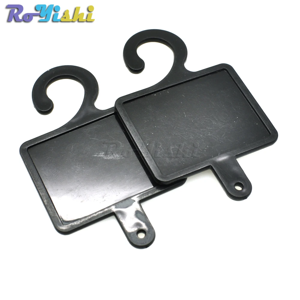 

62*37.3mm Plastic Hanger&Hook For Packing Sock Garment Textile Accessories Black