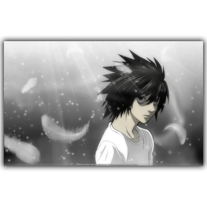 Постер Death Note популярный классический аниме L and Night God домашний Декор постер принт
