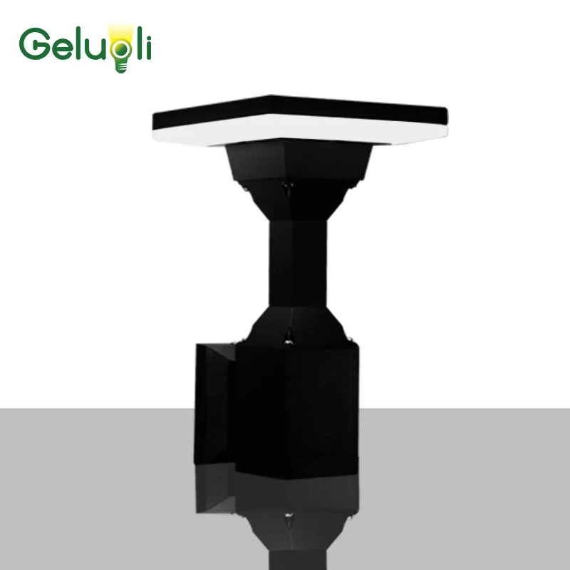 

New Arrival Waterproof IP65 Exterior Wall Lamp Outdoor Bollard Aluminum Garden Porch Light Yard Path Wall Sconce 12W